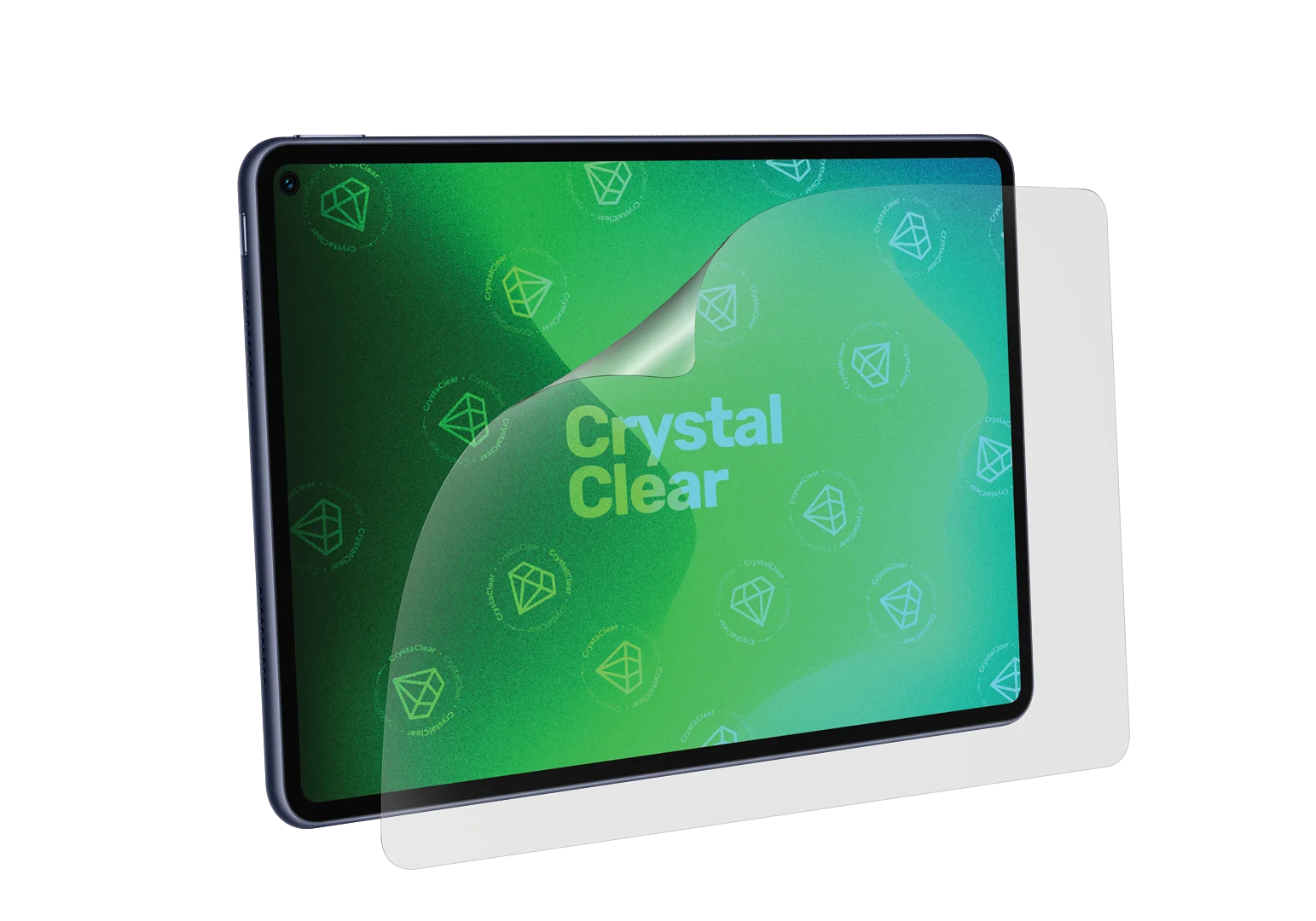 GREENMNKY CrystalClear Screen Protector for Devices up to 13" transparent