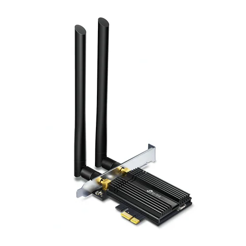 TP-LINK WLAN 3000MBit AX3000 Wi-Fi 6 Bluetooth 5.0 PCIe Adapter LP inkl. Low-Profile Slotblech