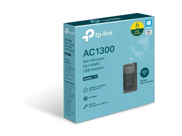 TP-LINK 1300MBit AC1300 Mini Dual Band Wi-Fi USB Adapter