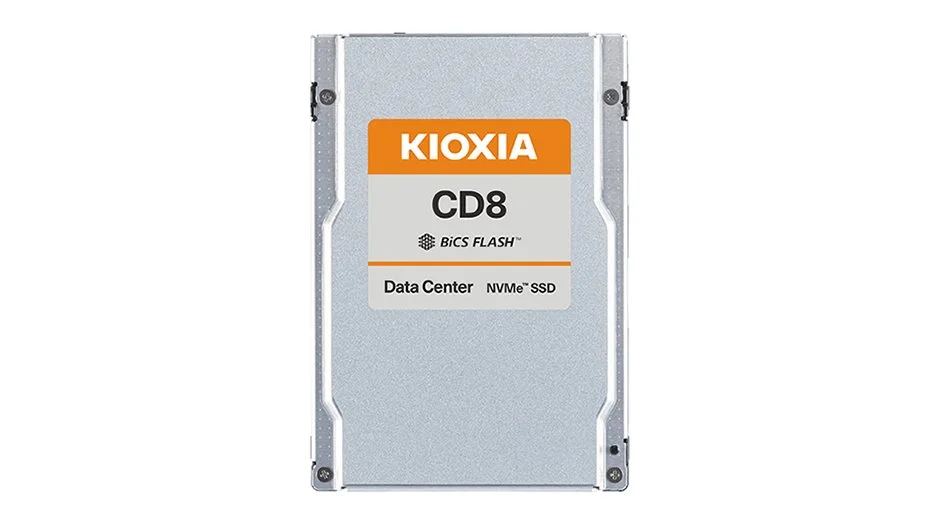 SSD 2.5" 3.84TB  KIOXIA CD8-R (PCIe 4.0/NVMe) SIE Enterprise SSD für Server