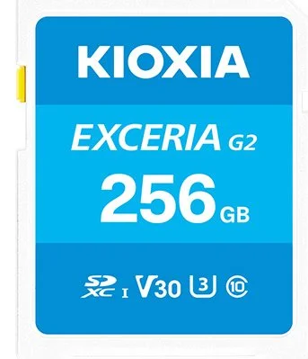 KIOXIA SD-Card Exceria 256GB Gen 2.