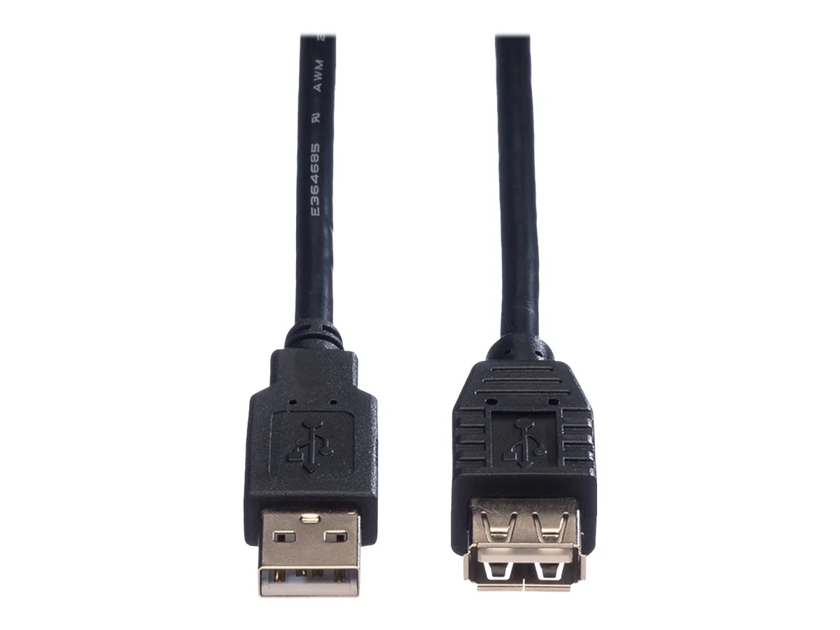 ROLINE USB 2.0 Kabel Typ A-A ST/BU 3m
