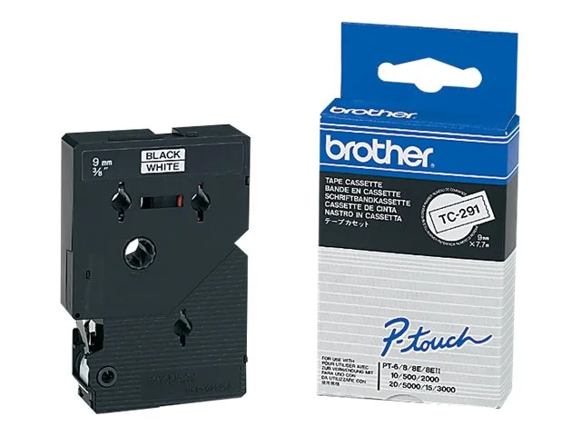 BROTHER TC291 Schriftbandkassette 9mm