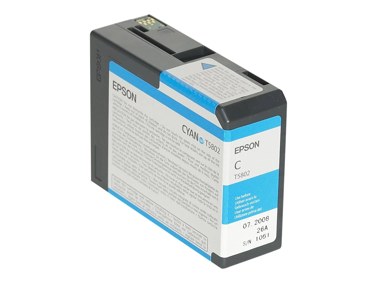 EPSON Tinte cyan fuer StylusPro3800 80ml
