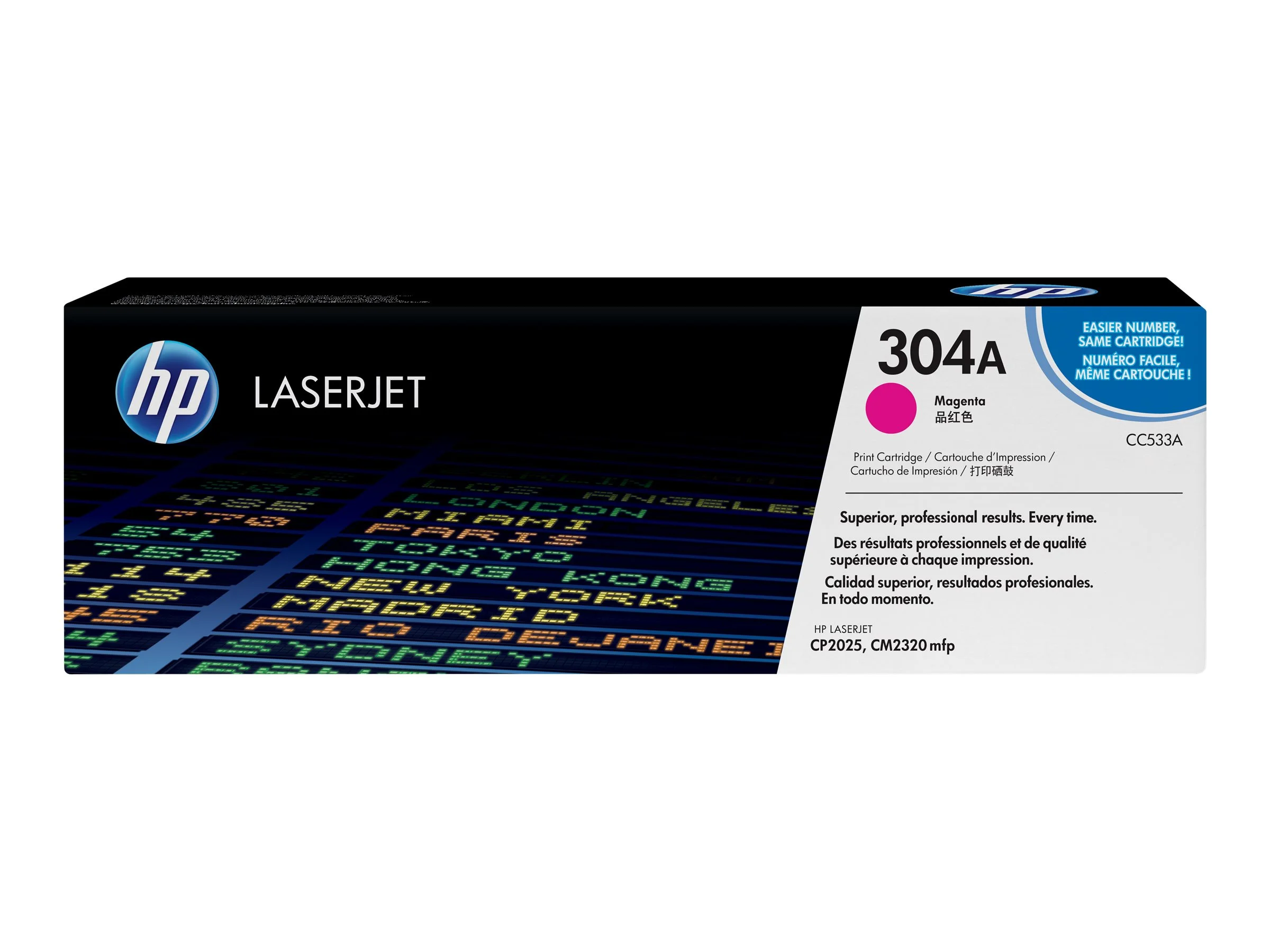 HP Toner CC533A magenta HV ColorSphere