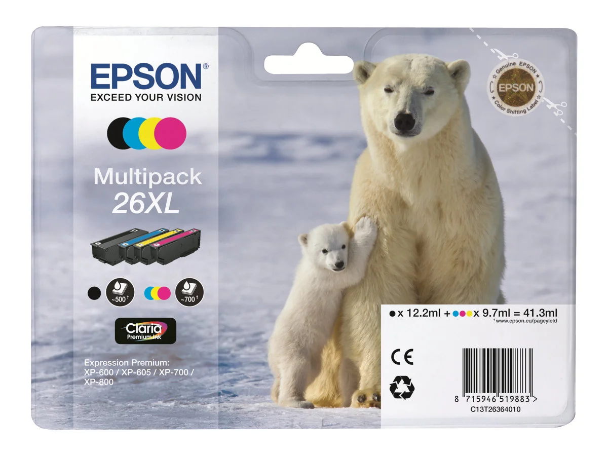 EPSON 3LB 26XL ink cartridge black