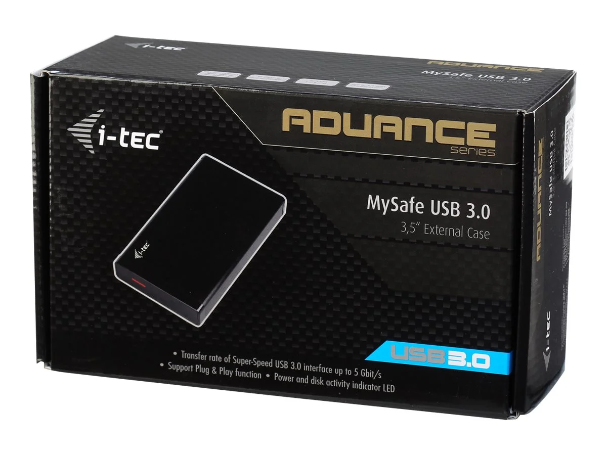 I-TEC USB 3.0 Advance Gehaeuse 8,9 cm