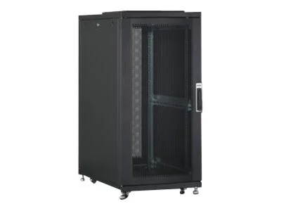 DIGITUS Serverschrank 48,3cm 26HE black