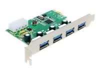 IO Delock PCIe 4x USB 3.0