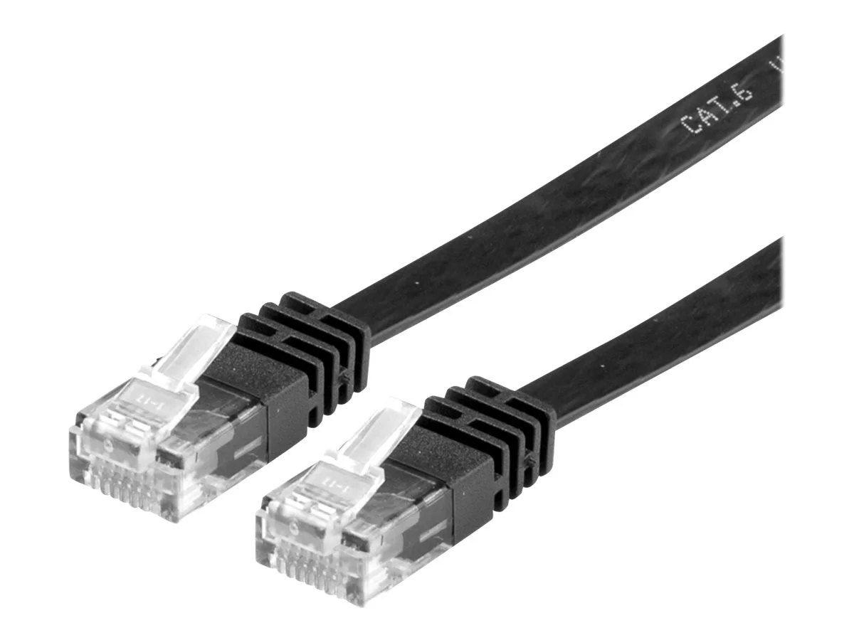 VALUE Patchkabel Kat.6 schwarz 5m