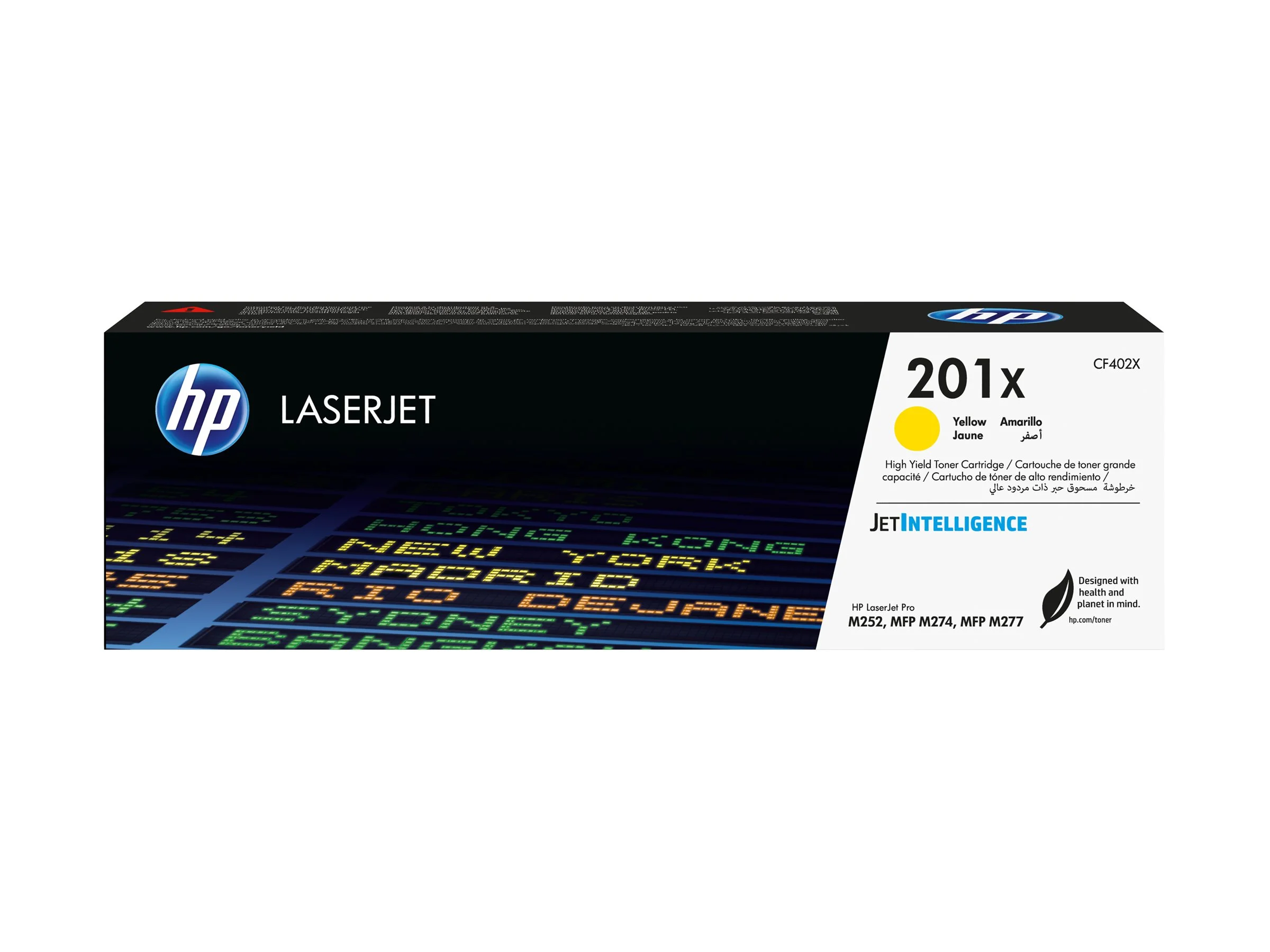 HP 201X Tonerkartusche gelb