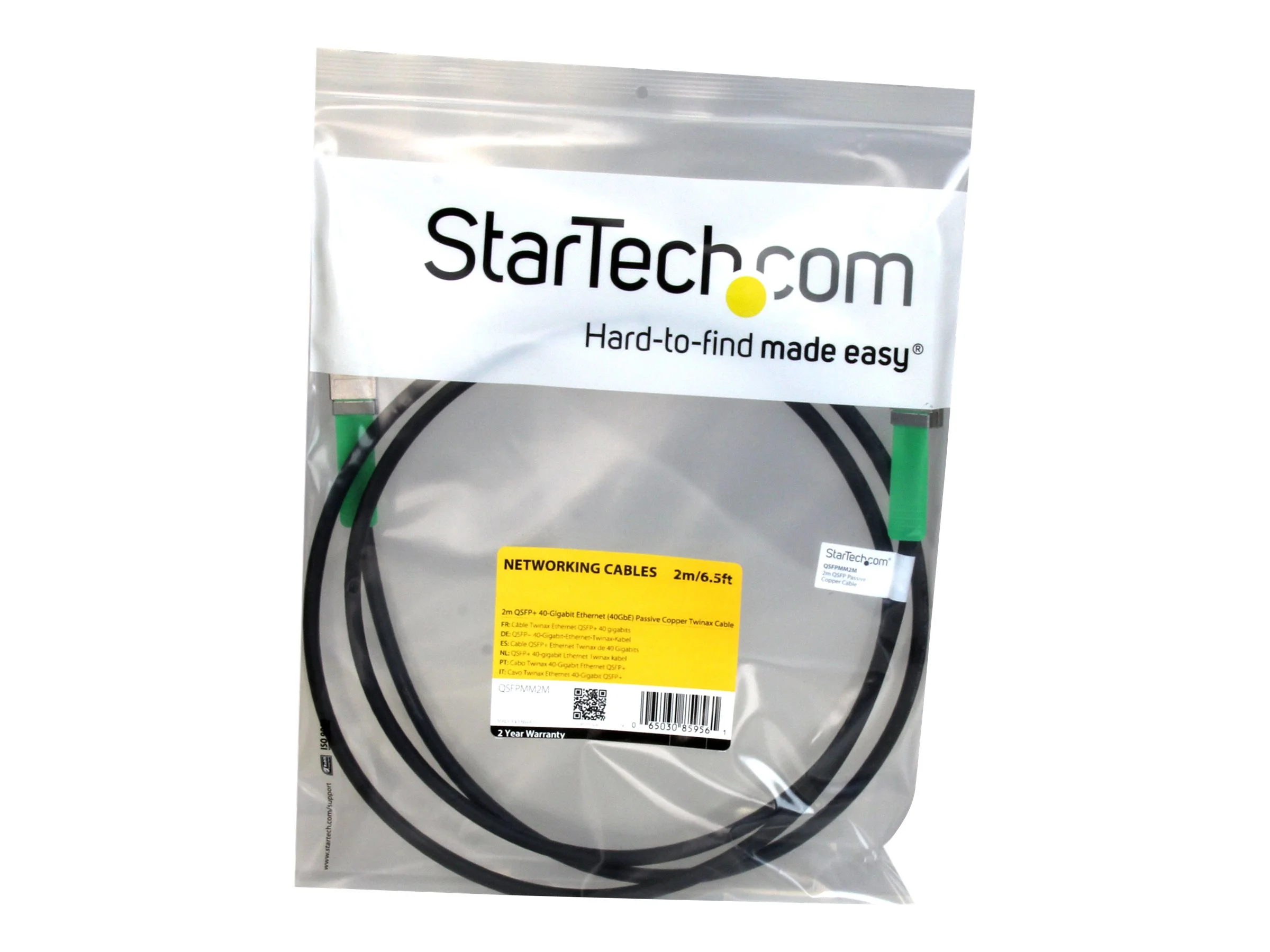STARTECH 2m QSFP+ 40-Gigabit Ethernet