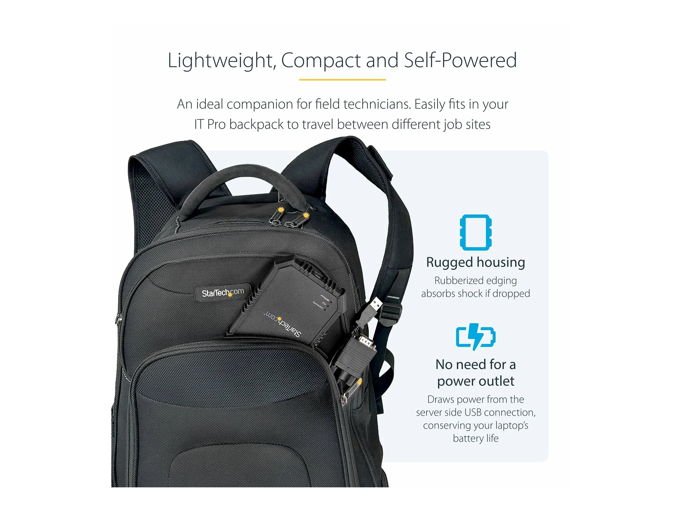 STARTECH USB 2.0 KVM Konsole - Mobiler L