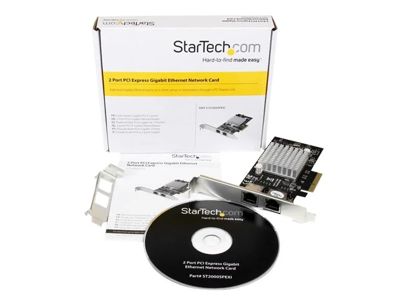 STARTECH 2 Port PCI Express / PCIe Gigab