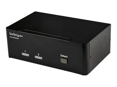 STARTECH 2 Port Dual DP KVM Switch - 4K