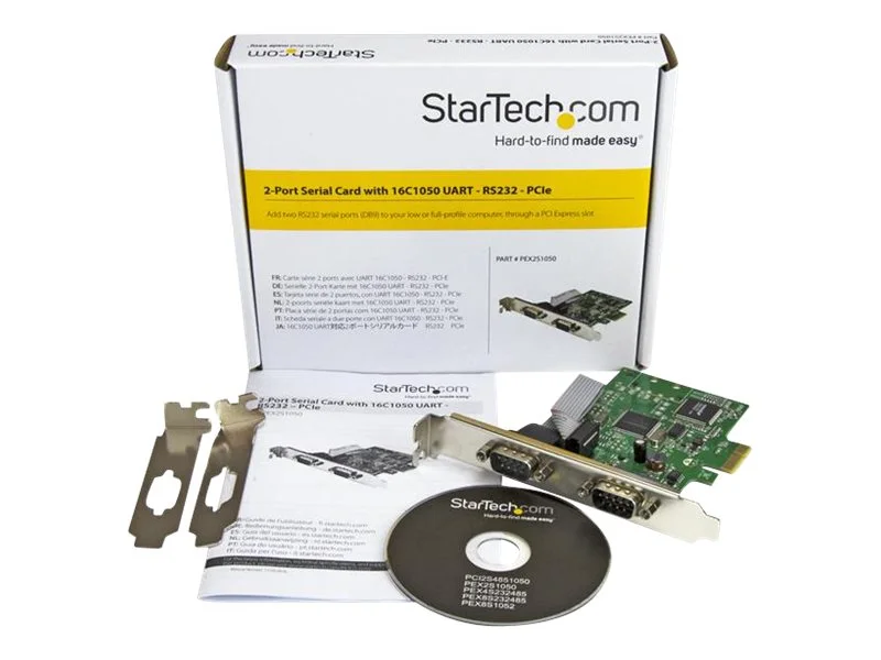 STARTECH 2 Port PCI Express Seriell Kart