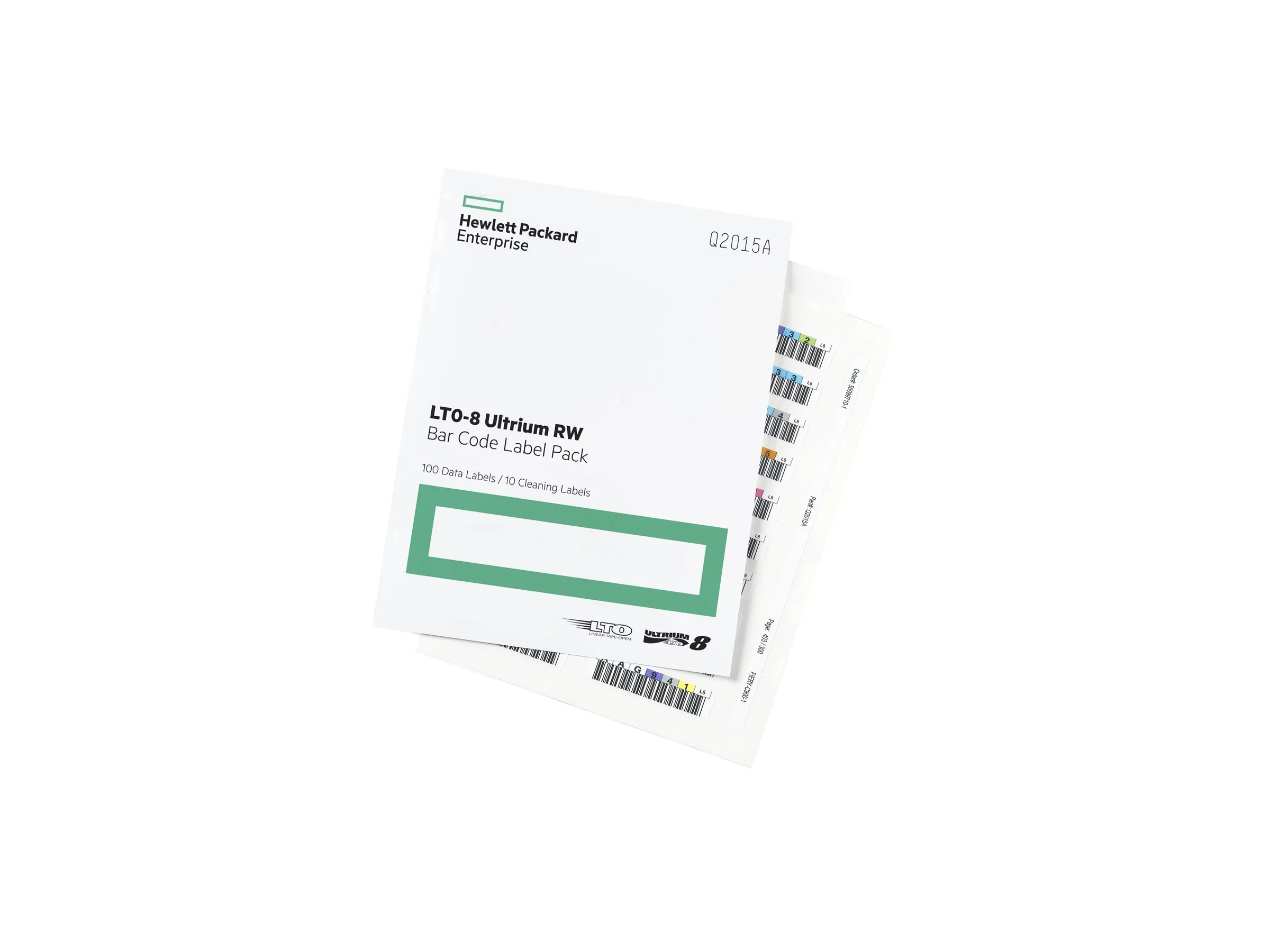 HPE LTO-8 Ultrium RW Bar Code Label Pack
