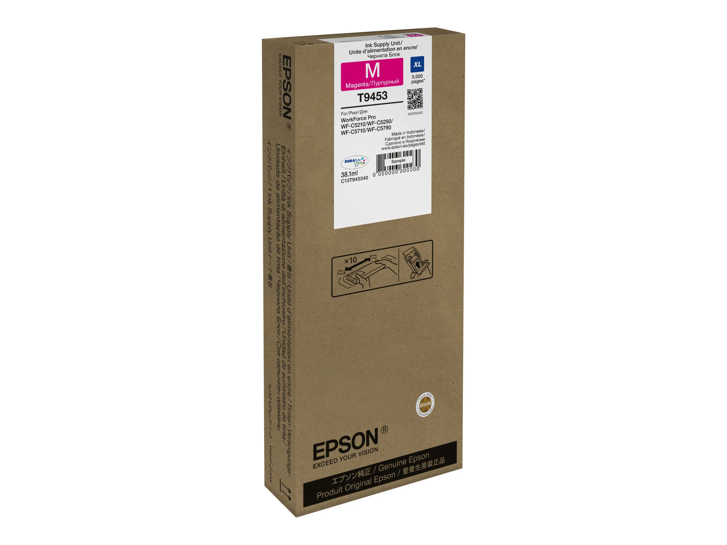 EPSON 2LB WF-C5xxx Ink Cart. XL Mag.