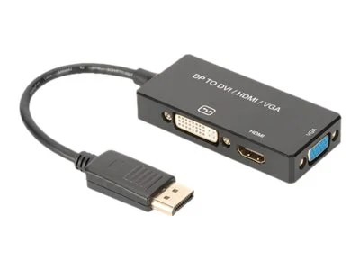 ASSMANN DisplayPort 1in3 Konverterkabel