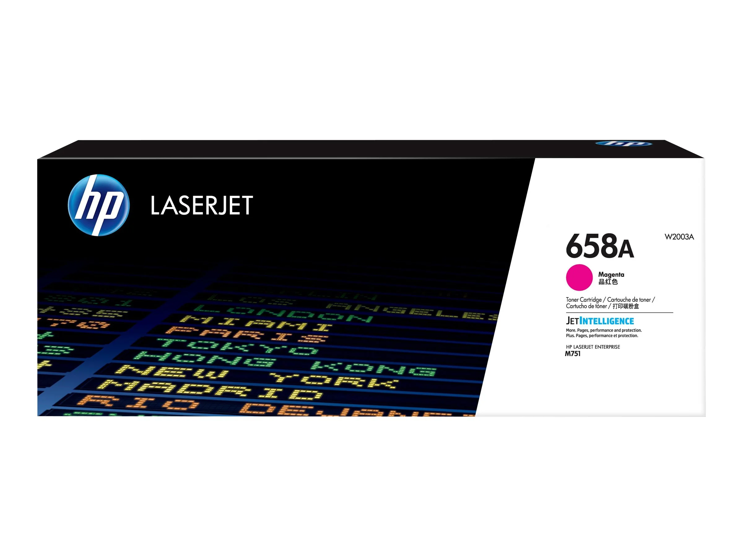 HP 658A Magenta LaserJet Toner Cartridge