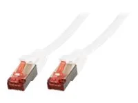 EFB Patchkabel Cat6 S/FTP WEISS 50m