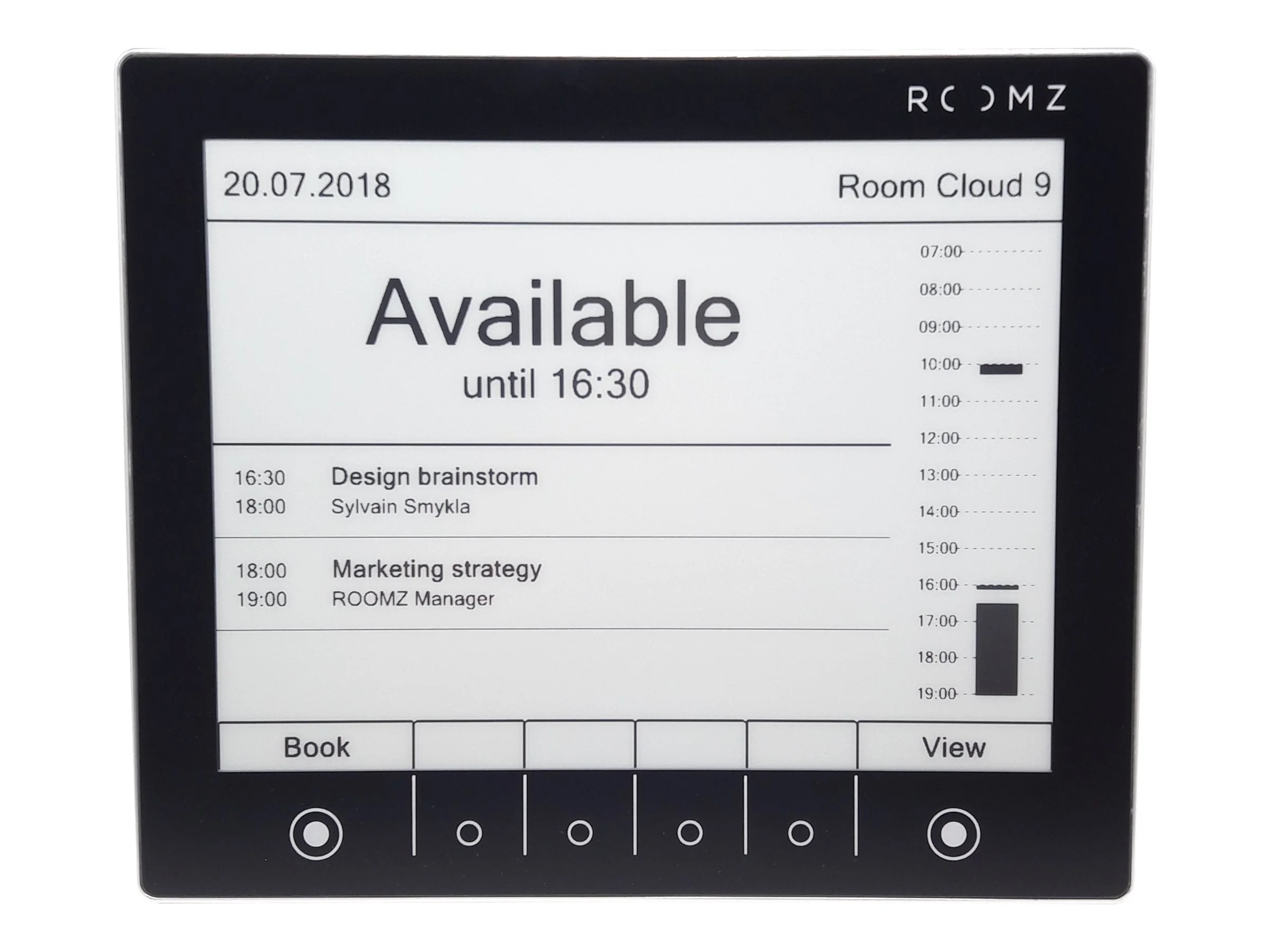 ROOMZ Display SILVER incl 1Y SW Subscrip