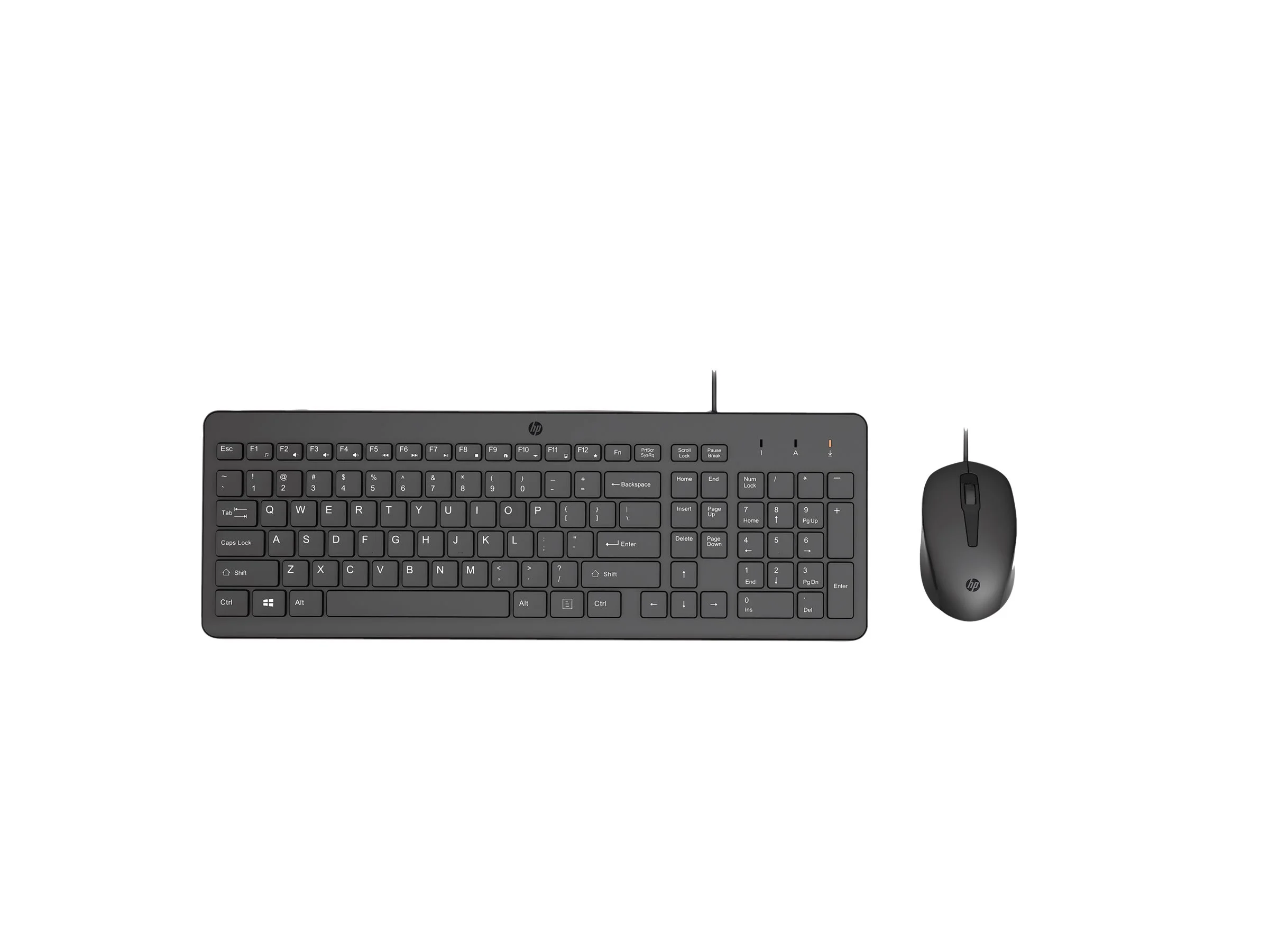 HP 150 Wired Mouse and Keyboard (P)