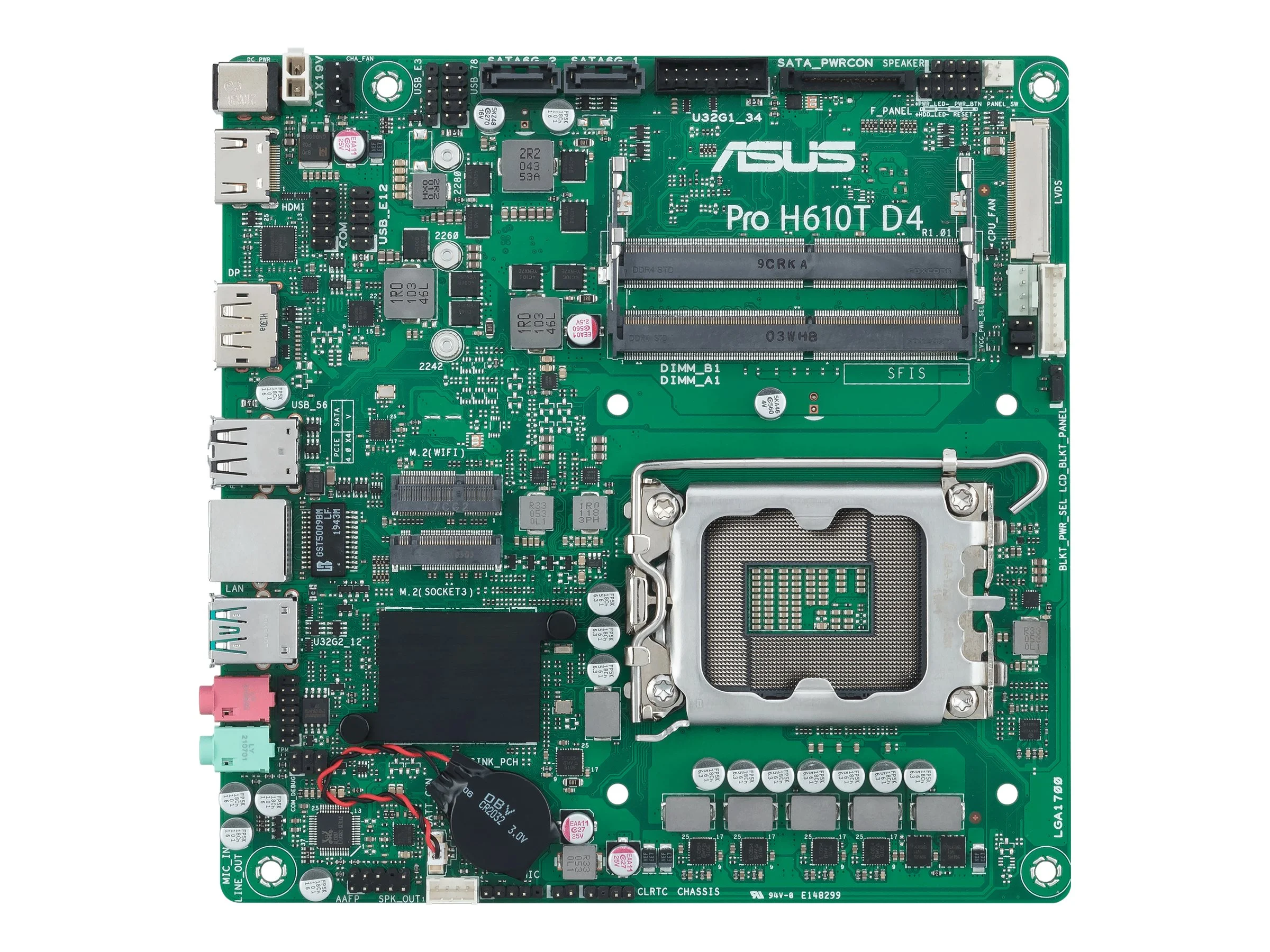 ASUS PRO H610T D4-CSM LGA1700 DDR4 MB