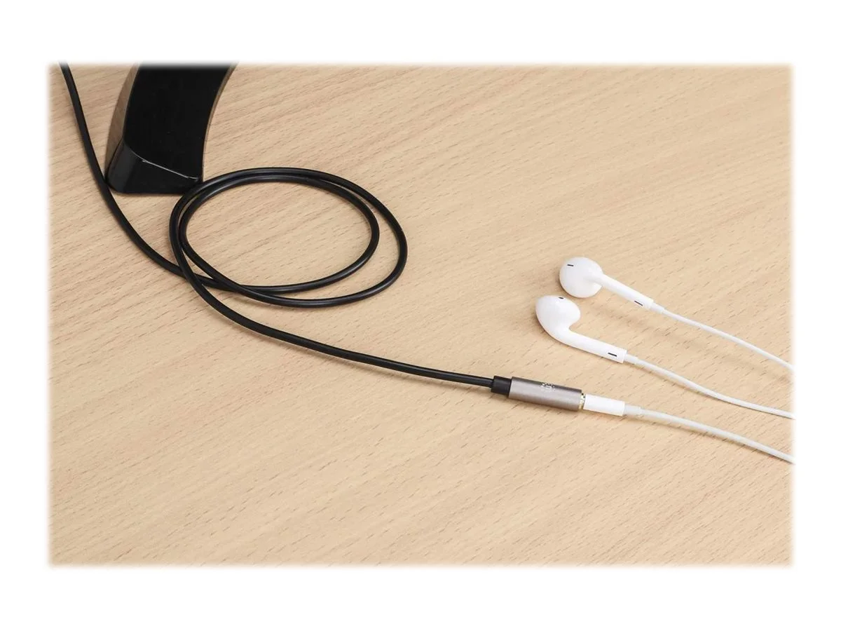 MH Audioverlängerung Aux St/Bu 3,5mm 1m