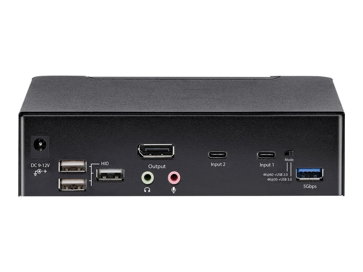 STARTECH 2 Port USB C KVM Switch 4K DP