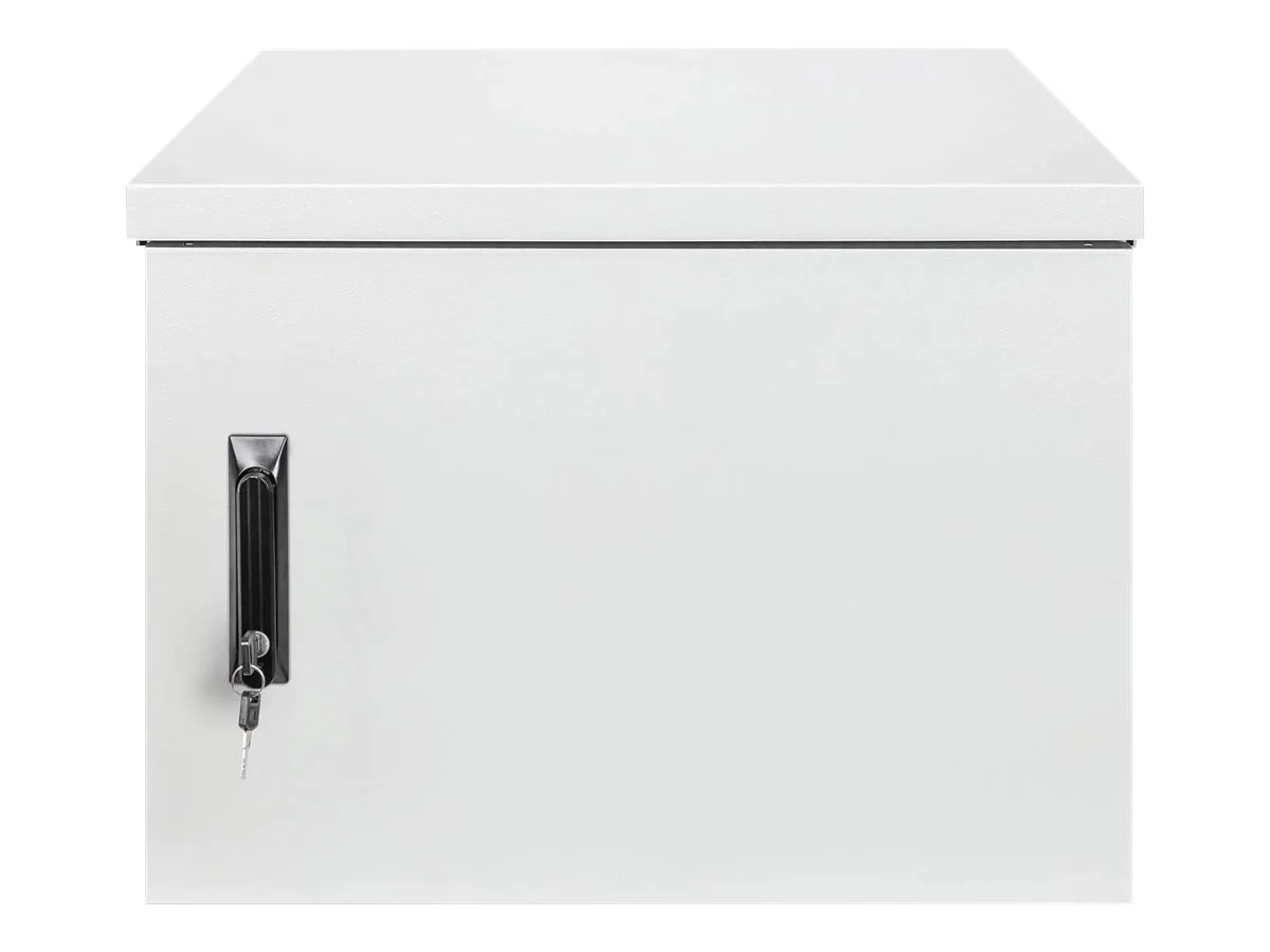 INT IP55 19Zoll Wandverteiler 9 HE grau