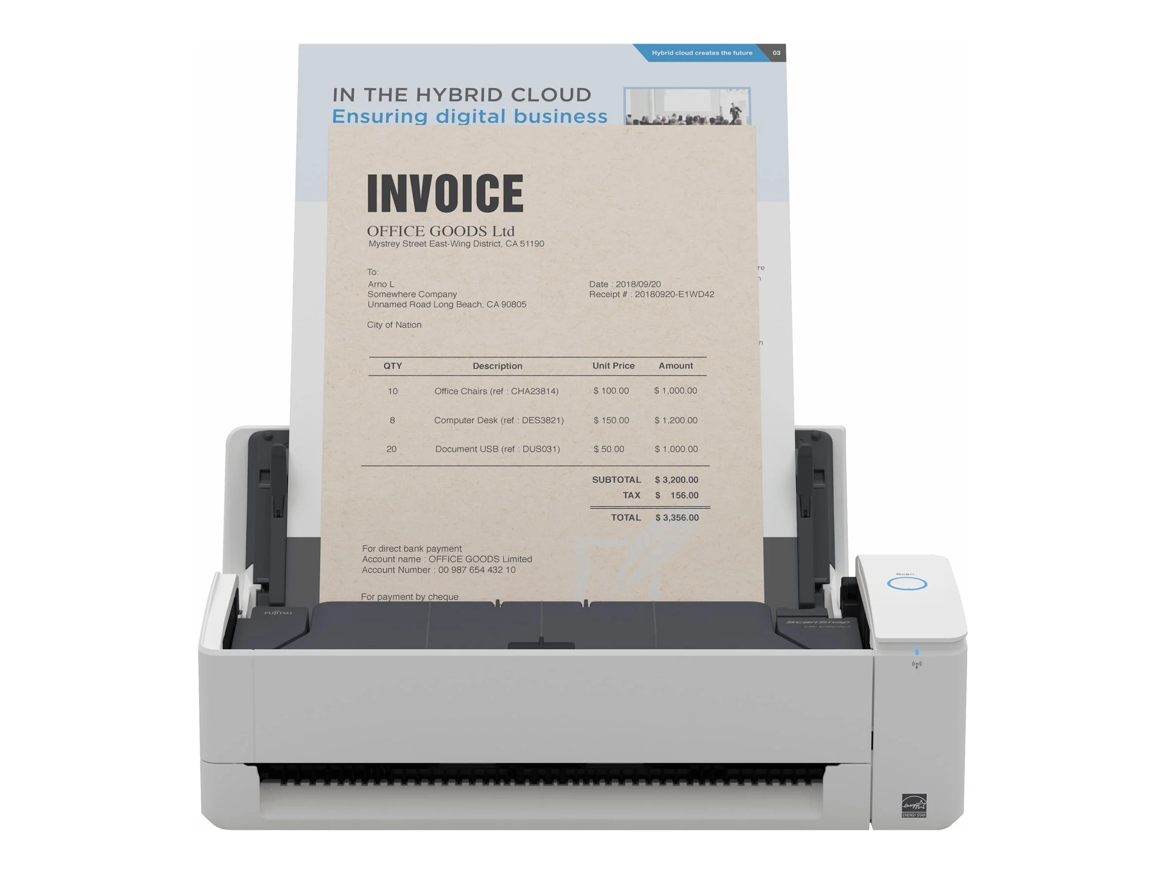 RICOH ScanSnap iX1300 30ppm/60ipm A4