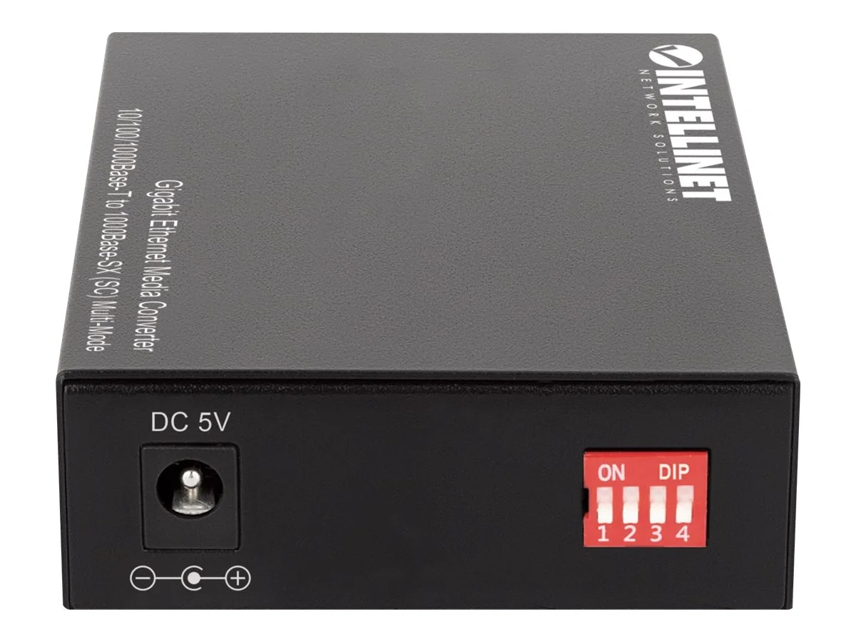INT Gigabit Medienkonverter SC 550m Auto