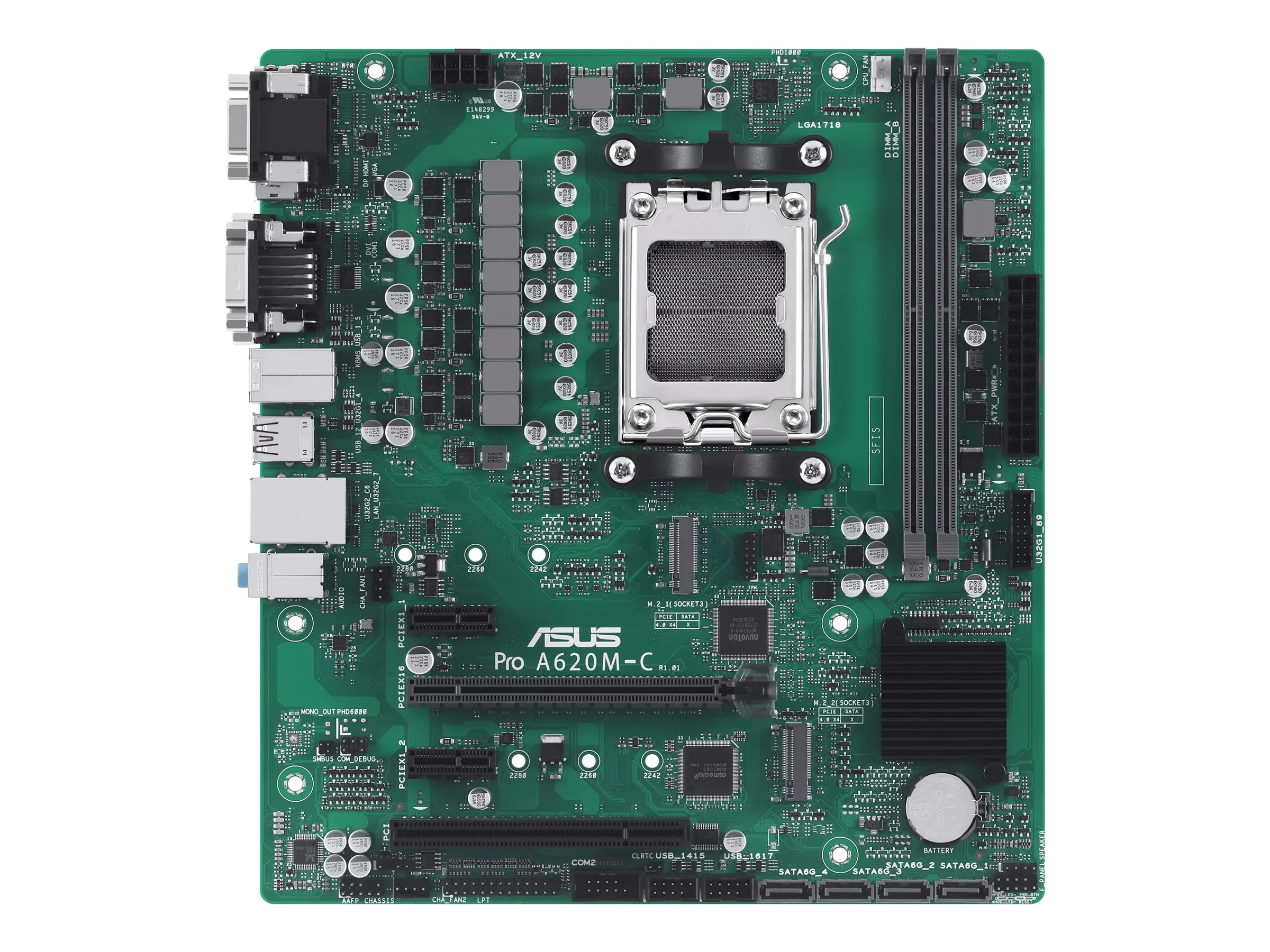 ASUS PRO A620M-C-CSM AM5 DDR5 mATX MB