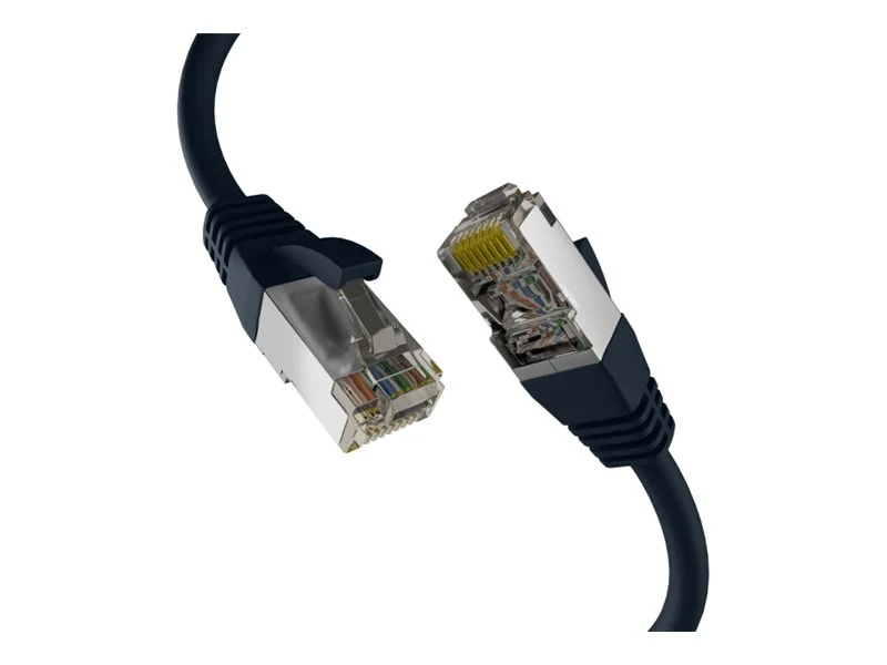 EFB Netzwerkkabel CAT8.1 S/FTP 1m sw