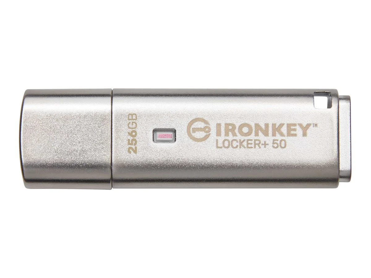 KINGSTON 256GB IronKey Locker Plus 50