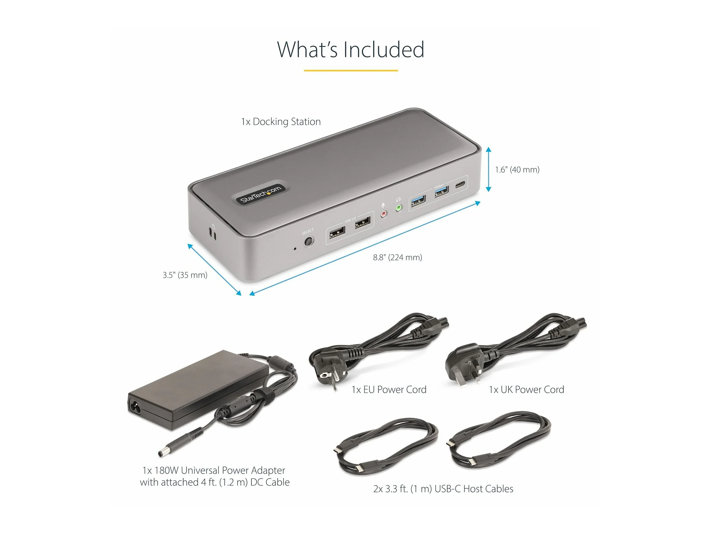 STARTECH Dual Laptop KVM Dockingstation