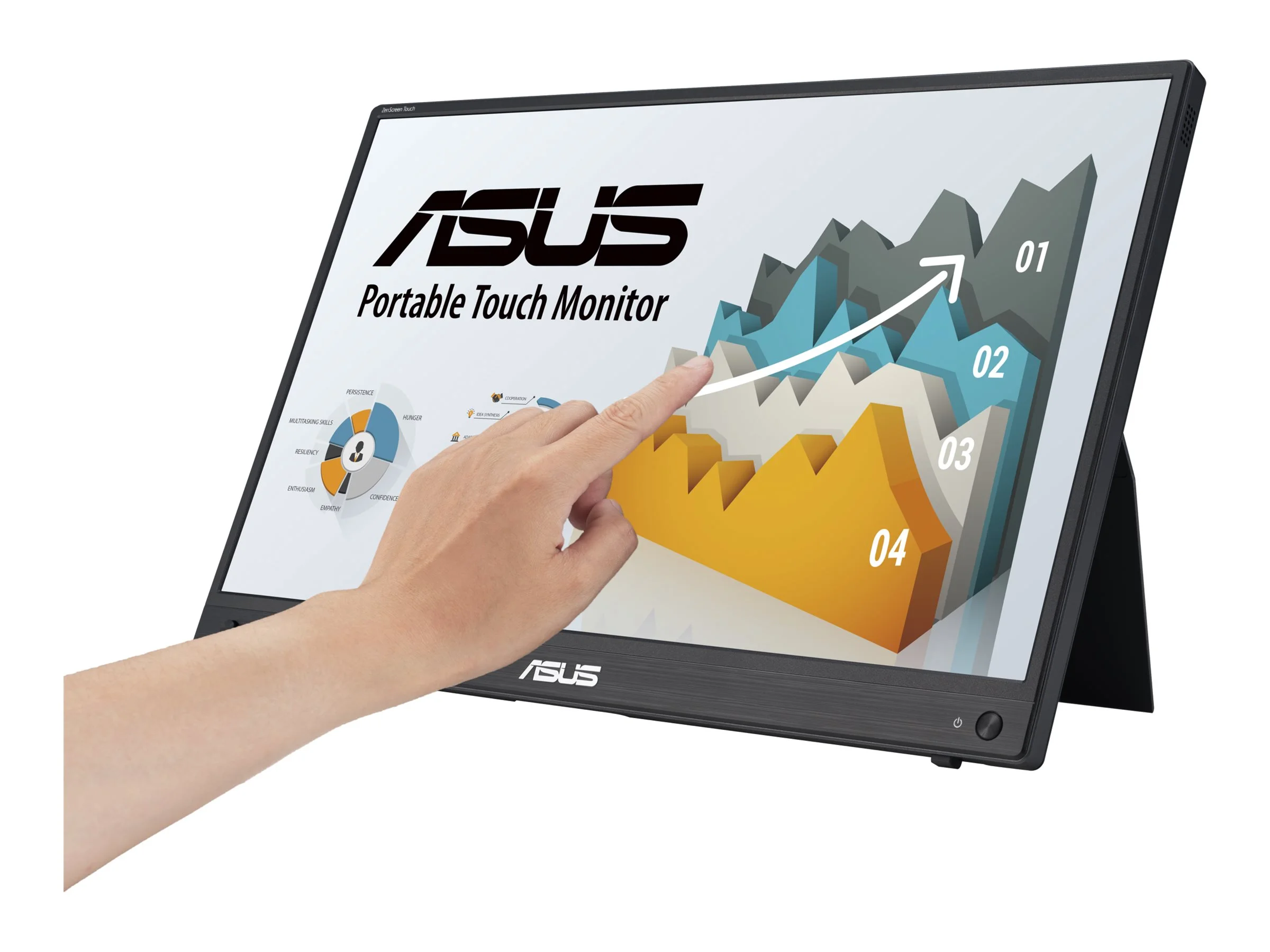 ASUS ZenScreen Touch MB16AMTR portable