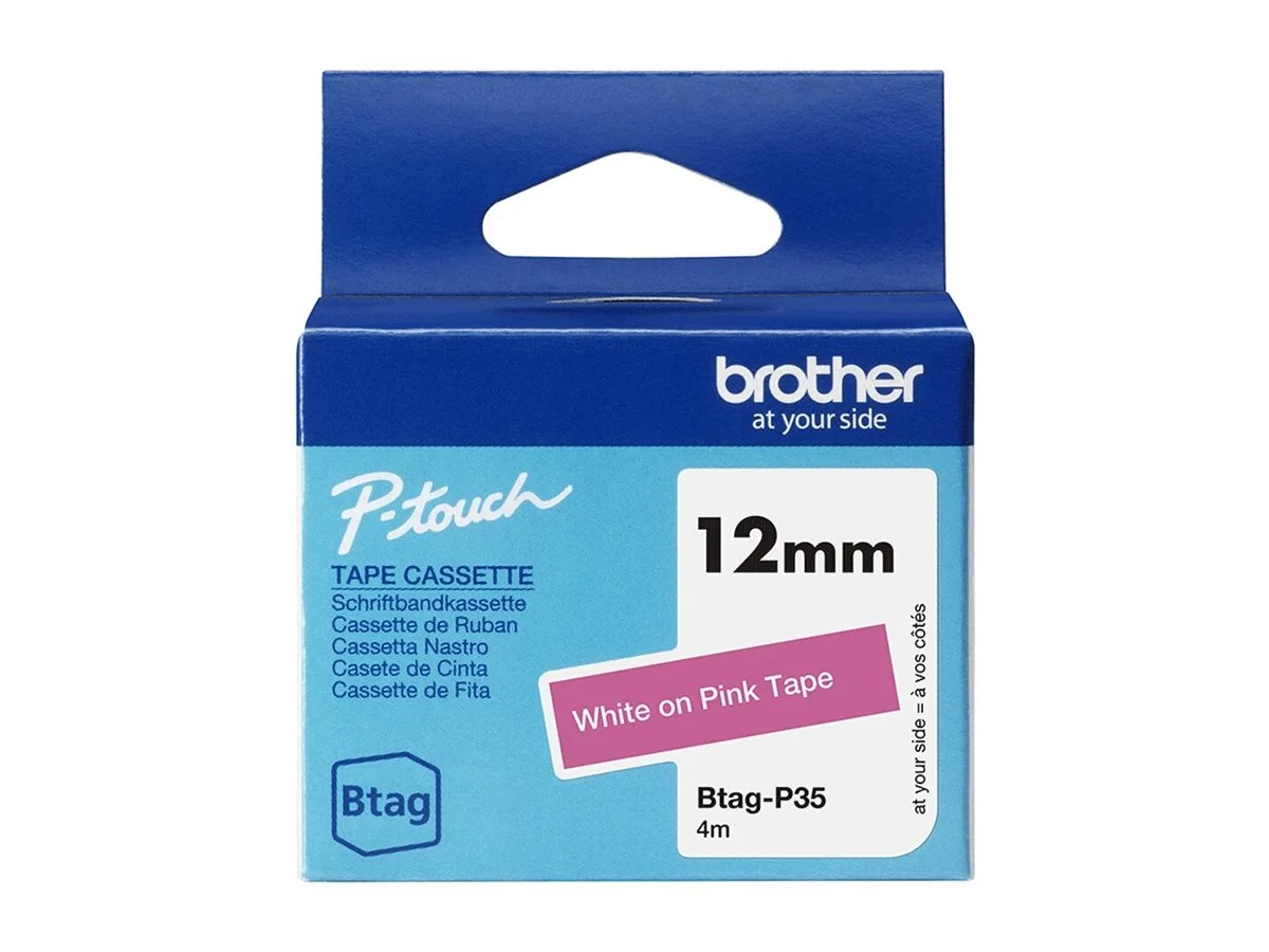 BROTHER Ribbon BTAGP35 12MM White