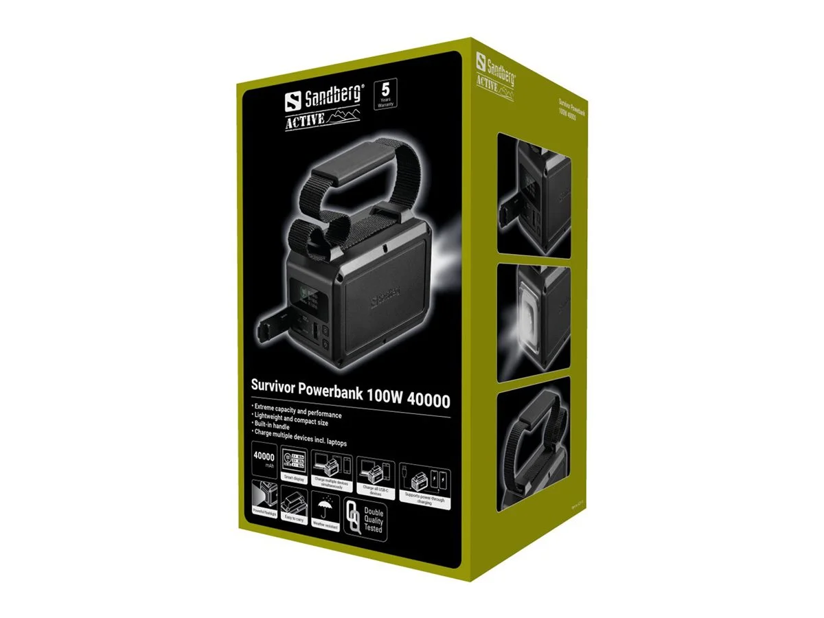SANDBERG Survivor Powerbank 100W 40000
