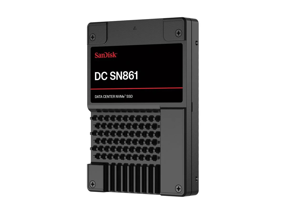 SANDISK SN861 NVMe SSD 3.84TB U.2 ISE