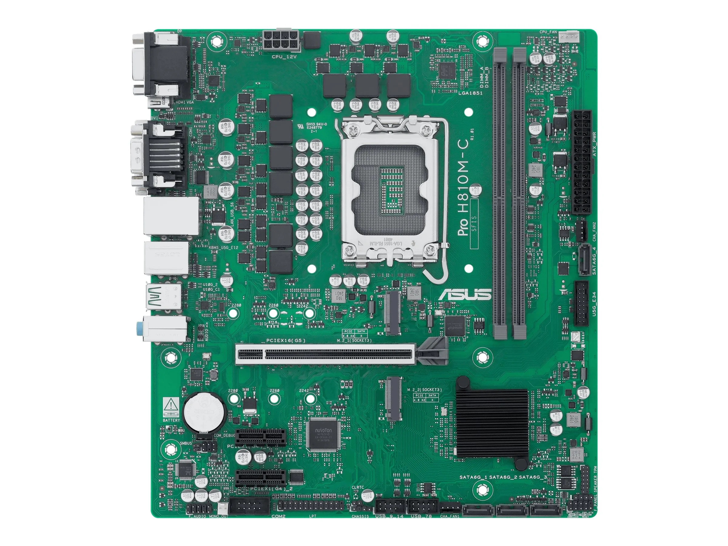 ASUS PRO H810M-C-CSM LGA1851 micro-ATX