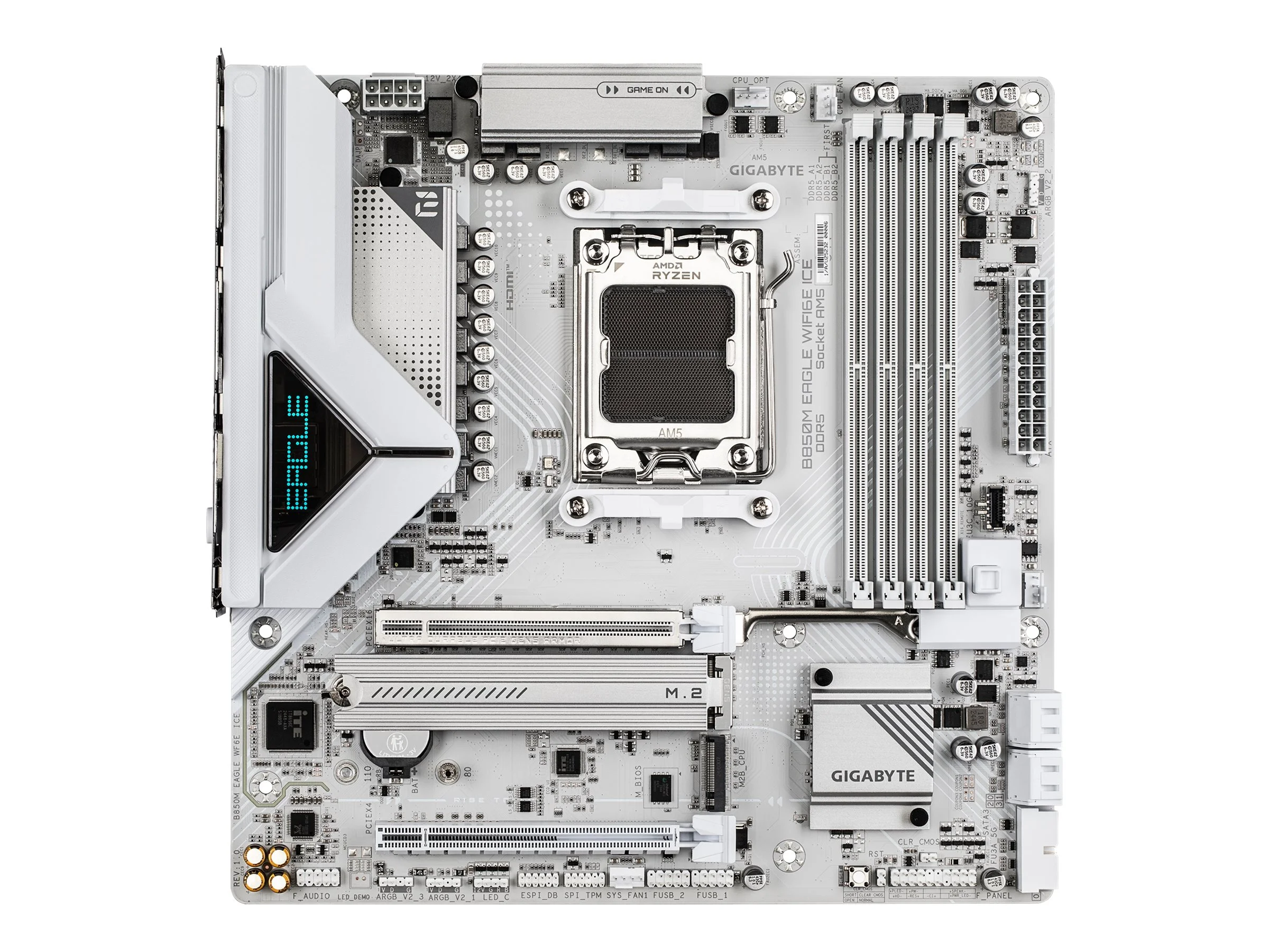 GIGABYTE B850M EAGLE WF6E ICE AM5
