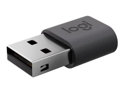 LOGI USB-A to C Adaptor Graphite