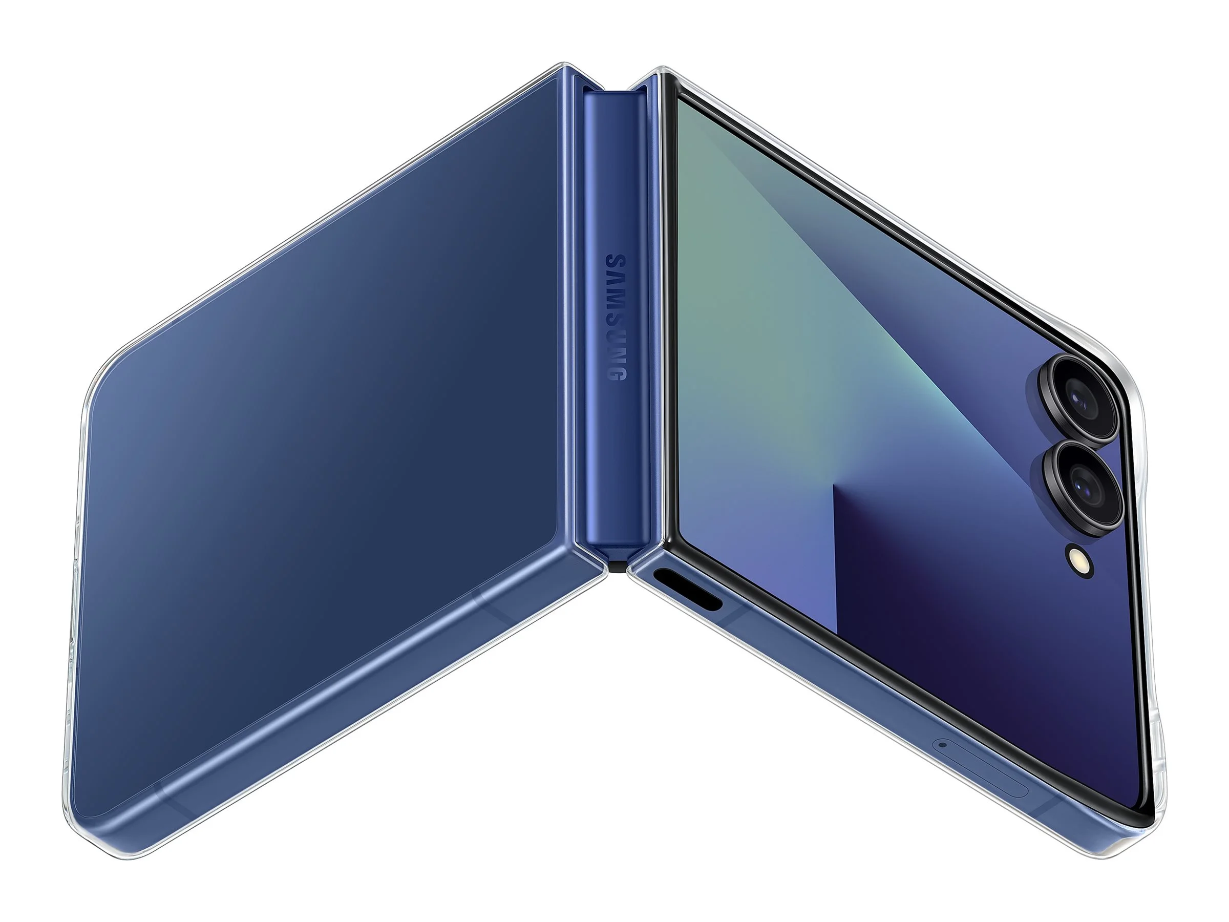 SAMSUNG Clear Cover Z Flip7 Transparent