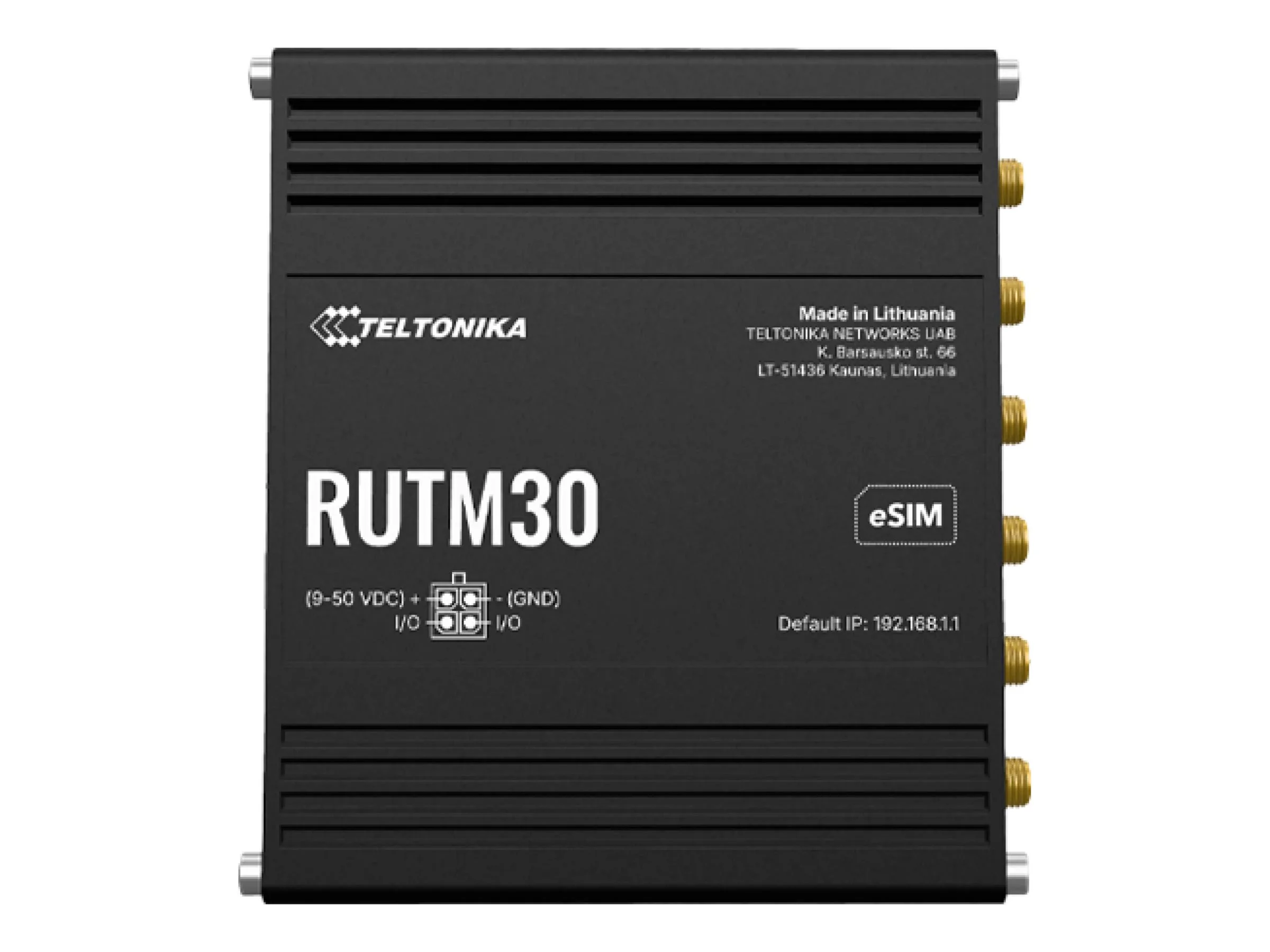 TELTONIKA NETWORKS RUTM30 eSIM 5G Router