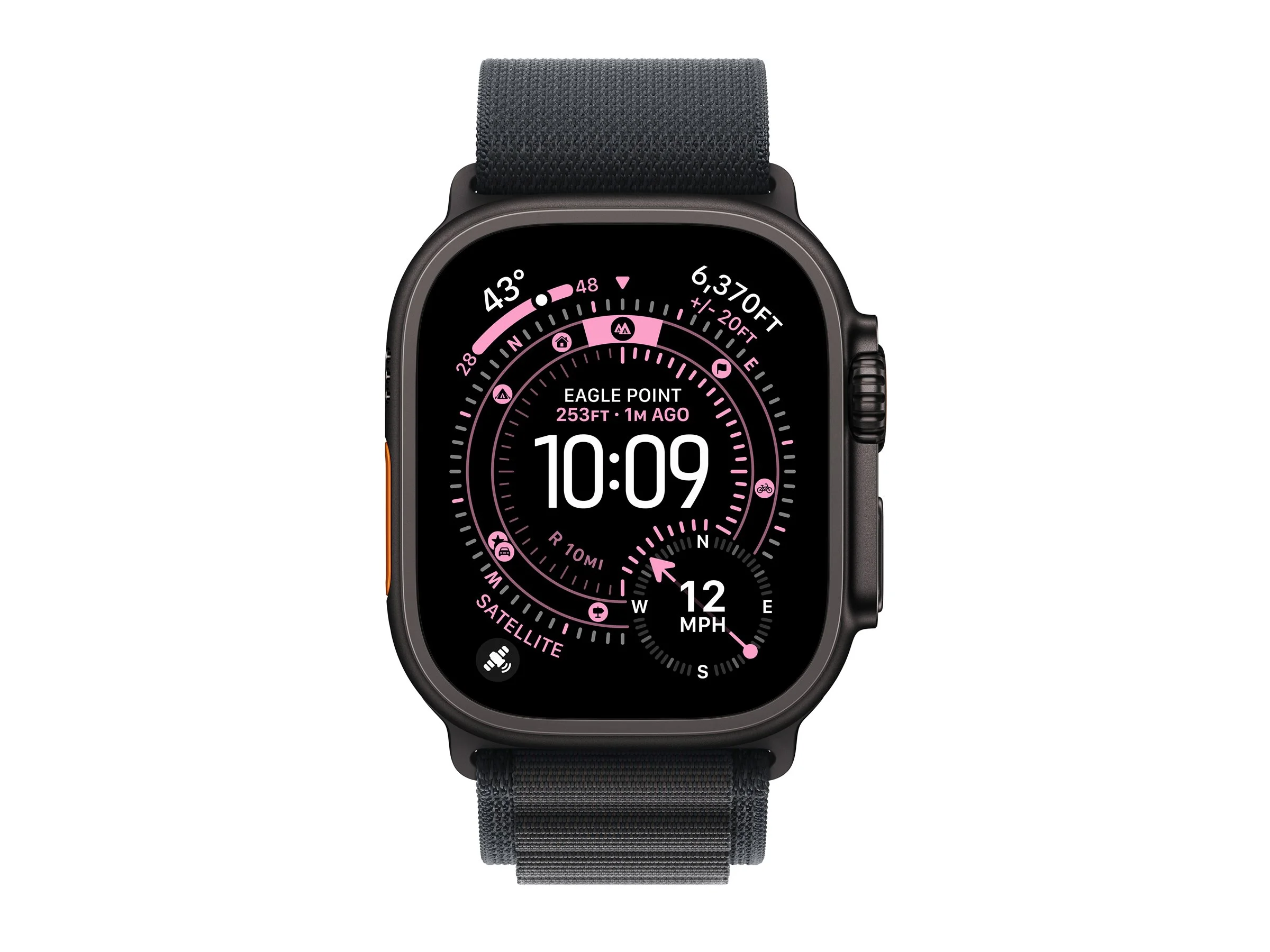 APPLE WATCH ULTRA3 49 BK TI BK ALP L-FGN