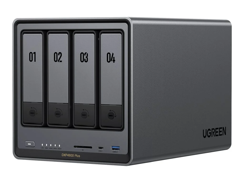 UGREEN DXP4800 Plus 4-Bay NAS 8505 Dskls