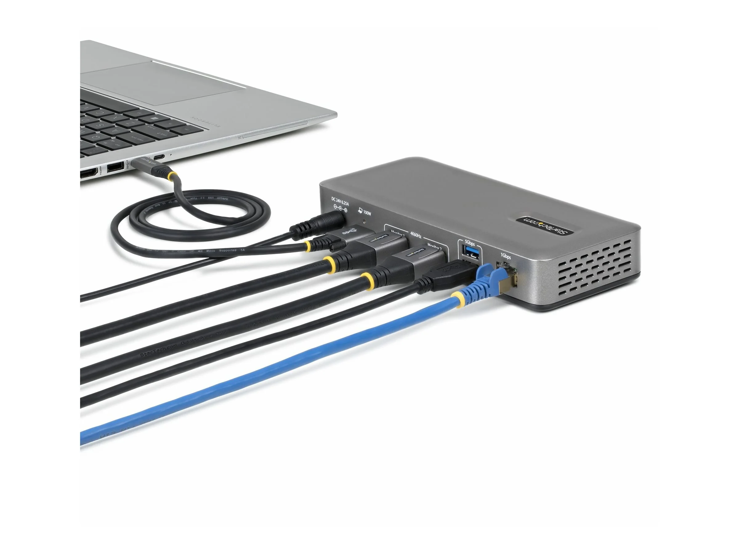 STARTECH USB-C Dock 2x DP 100W PD