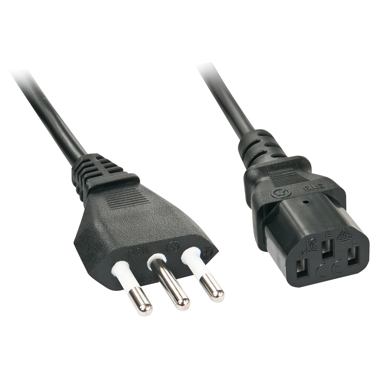 0.7m Netzkabel IT an C13